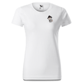 Da Oid Sinzer Bier T Shirt Damen Weiss Kragling Front 1